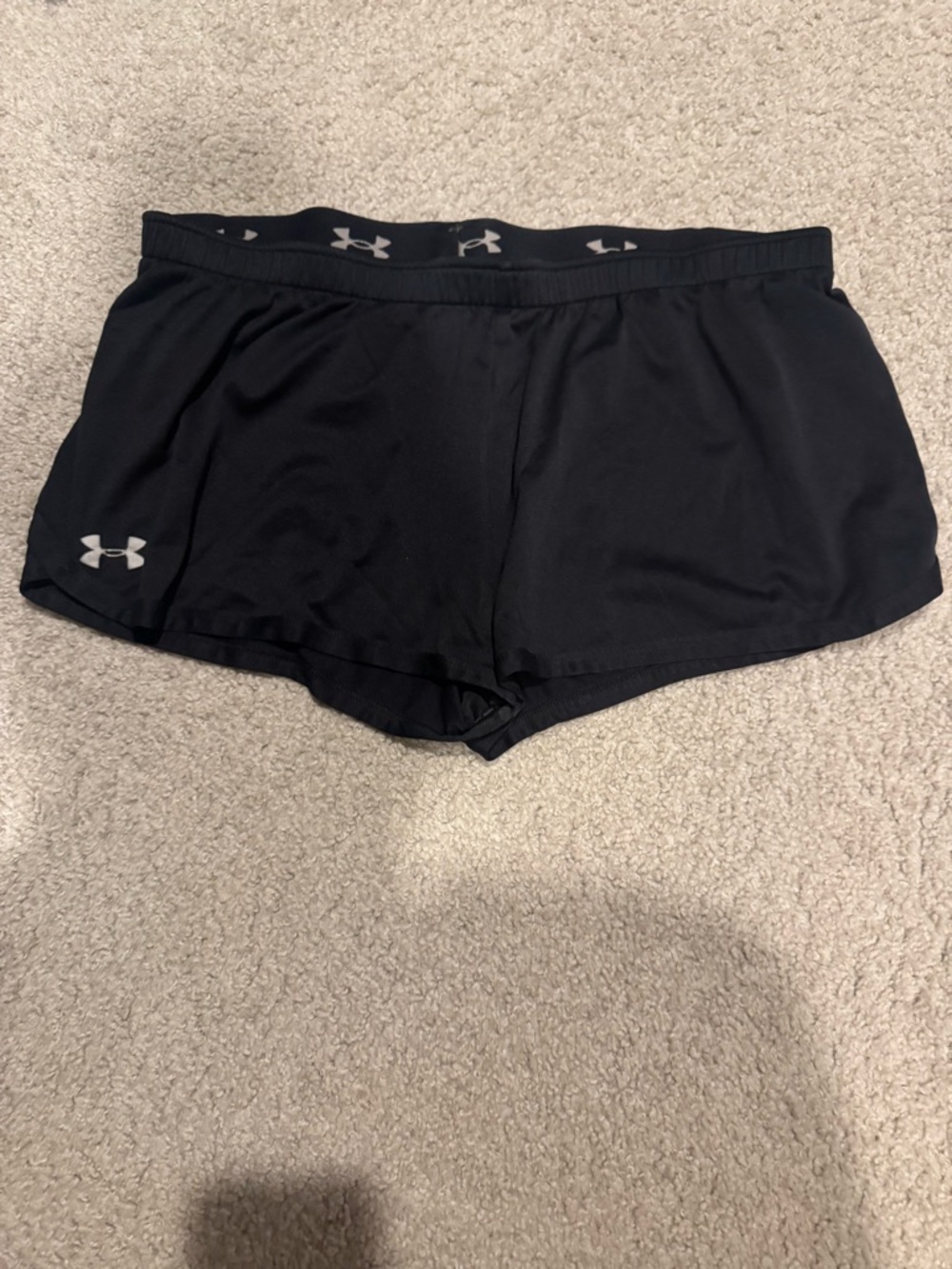 Under Armour Black Women's Athletic Running Shorts